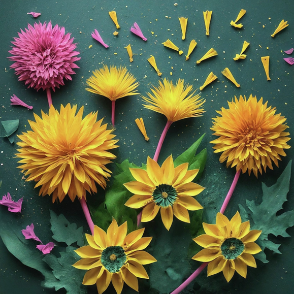 pollen and origami